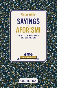SAYINGS. AFORISMI. TESTO ITALIANO A FRON